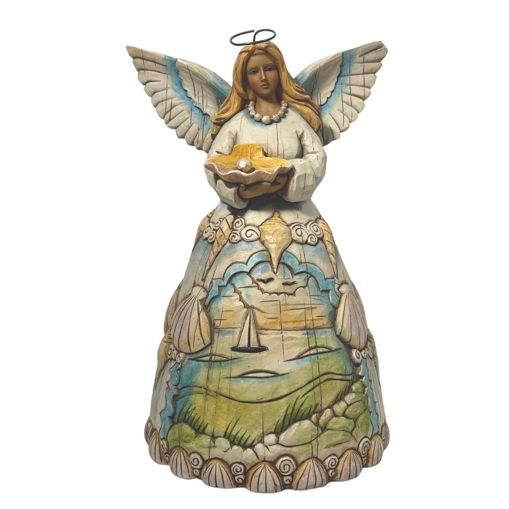 Jim‎ Shore Angel Safekeeper of The Seas and Seashore Heartwood Creek 2003 READ